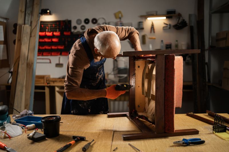 Local Wood Chair Refinishing pros at work