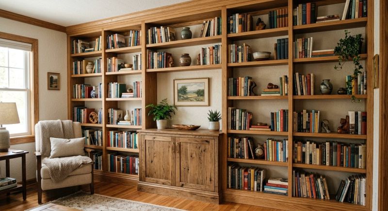 Bookshelves Installation in Raleigh, NC