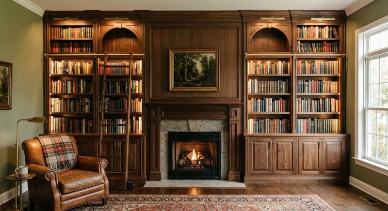 Bookshelves Installation in Greensboro, NC