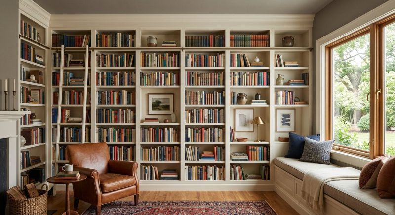 Bookshelves Installation in Alexandria, VA