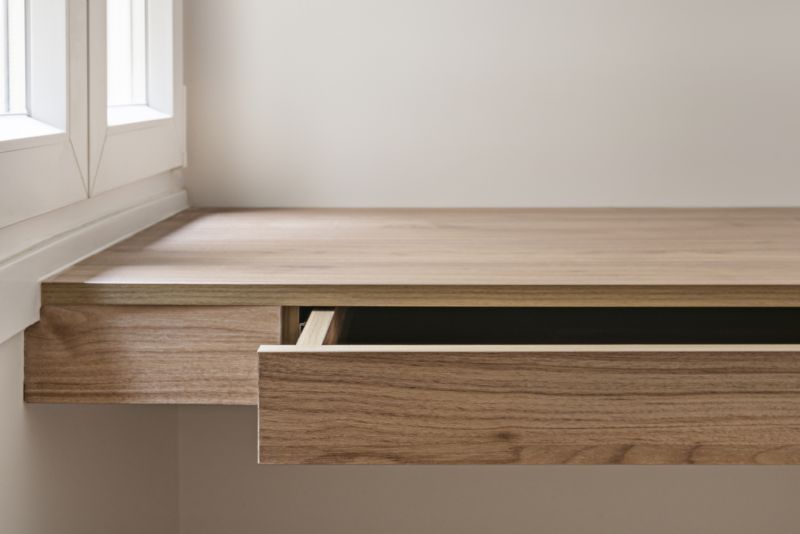 Built In Desk Installation in Durham, NC
