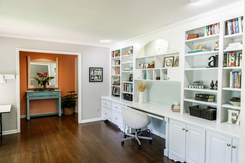 Built In Desk Installation in Woodbridge, VA