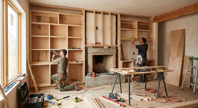 Fireplace Built Ins Installation in Annapolis, MD